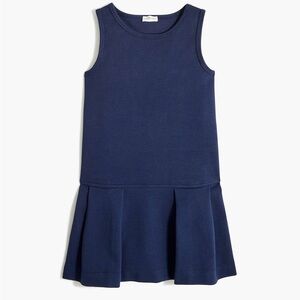 NWT! J Crew Factory - Crewcuts Girl’s Ponte Uniform Dress - Navy - Size 8